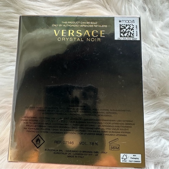 Versace Crystal Noir eau de toilette 3.0 - Picture 4 of 16
